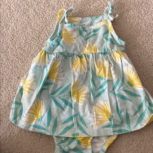 Yellow and Green Tropical Diaper Covers